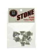 STONE TATTOO NUMERIC FIGURES 0-9 (.300)