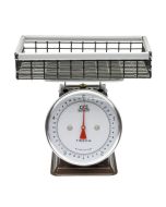 SPRING DIAL SCALE W/ BASKET, 5 LB.