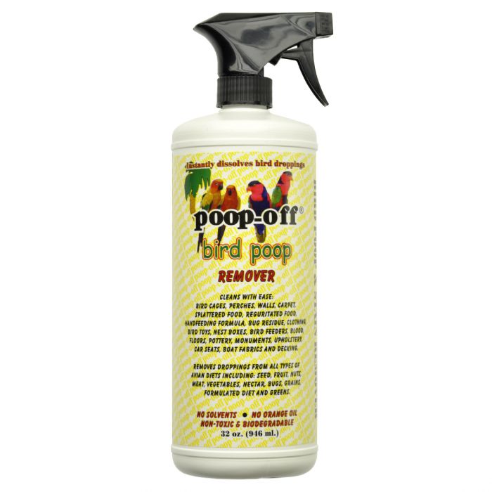 Poop-Off Bird Poop Remover Sprayer 32 oz: Plus One Gallon Refill Jug