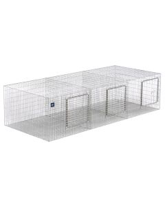 72 X 24 X 18 (3X) BABYSAVER MODULAR RABBIT CAGE