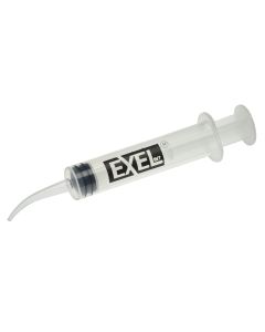 CURVED TIP APPLICATOR SYRINGE, 12 CC